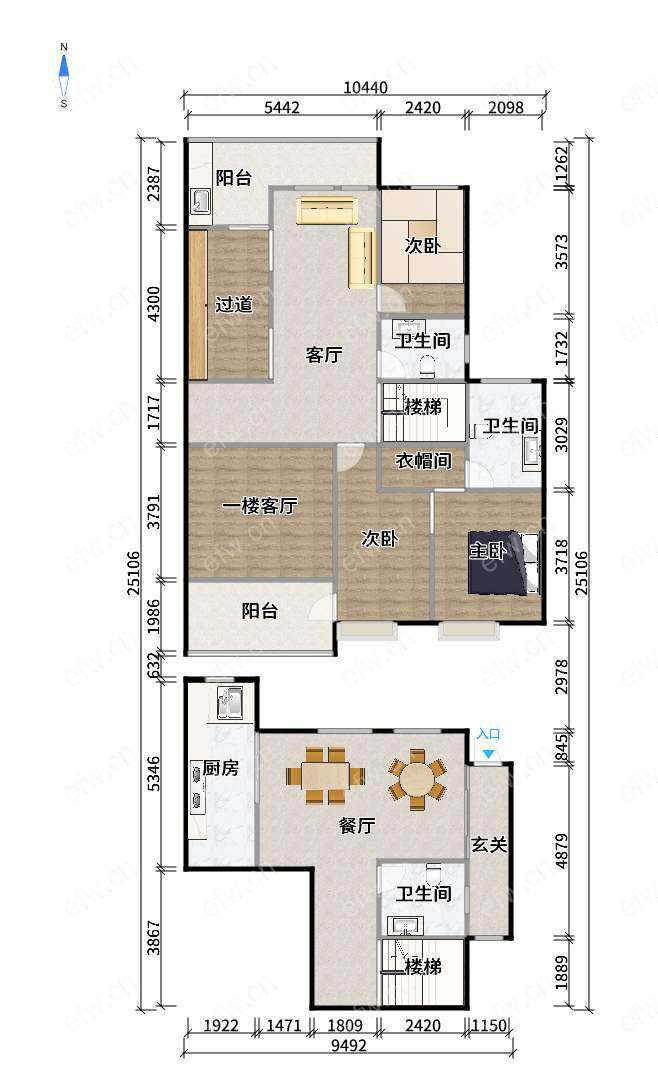 百大春城 3室2厅