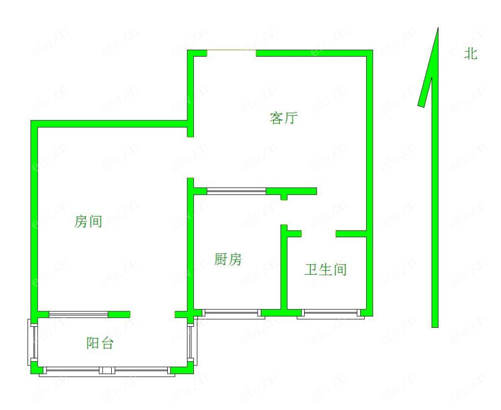 宁海里小区（一期） 1室1厅