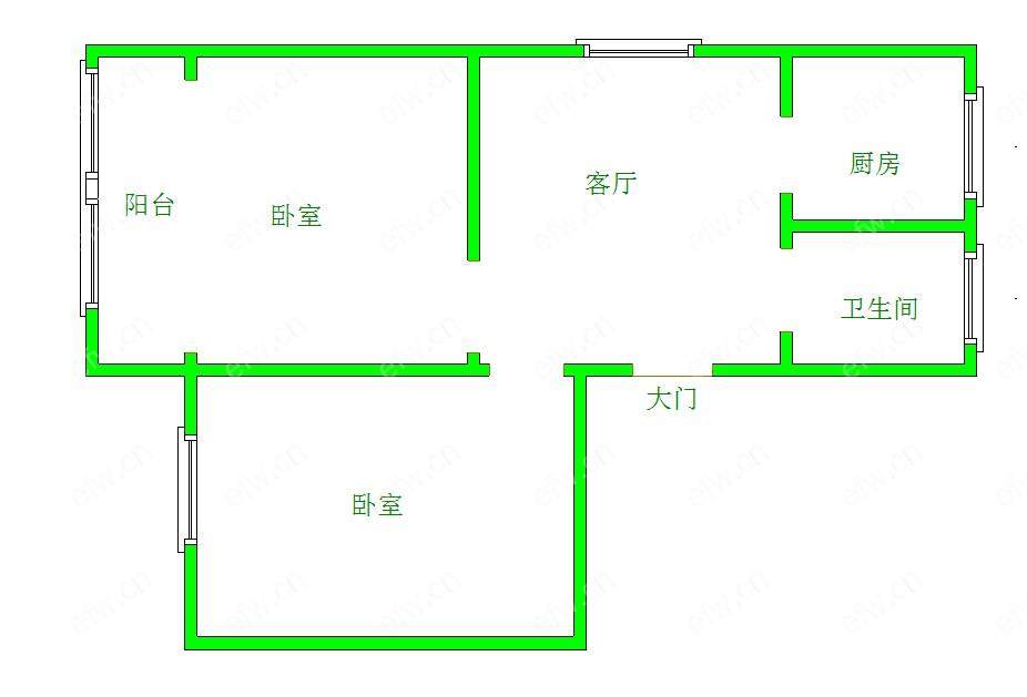 上马墩三村 2室1厅