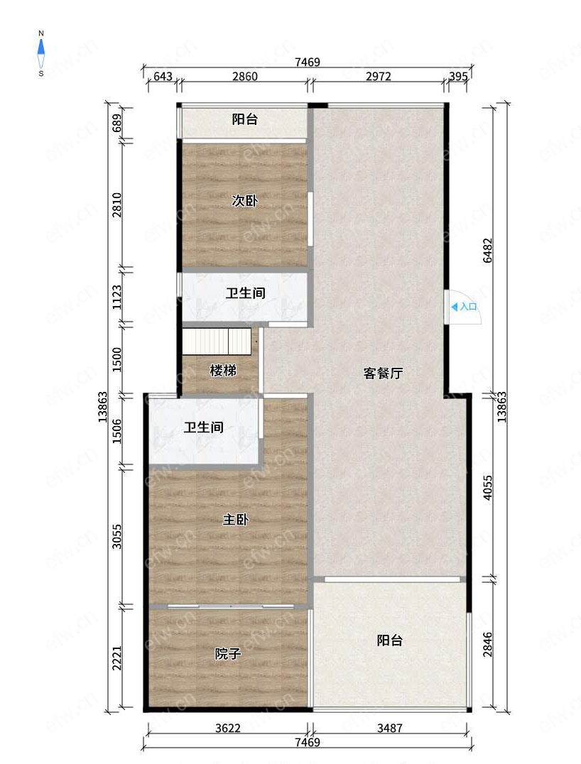 嘉洲花园洋房 5室2厅