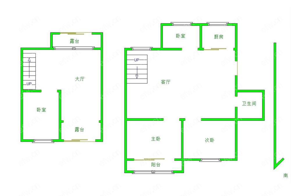 红旗花园B区2室2厅