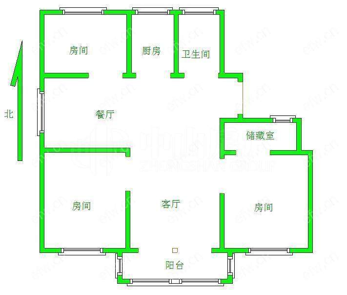 茶花苑 3室2厅