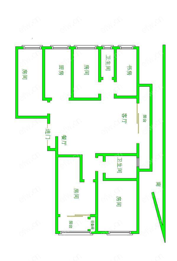 西水东溯园 5室2厅