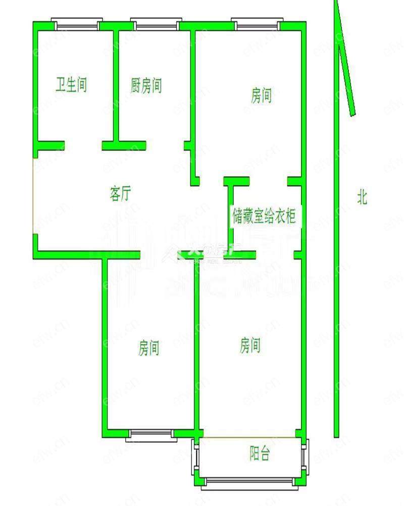 五里新村 3室1厅