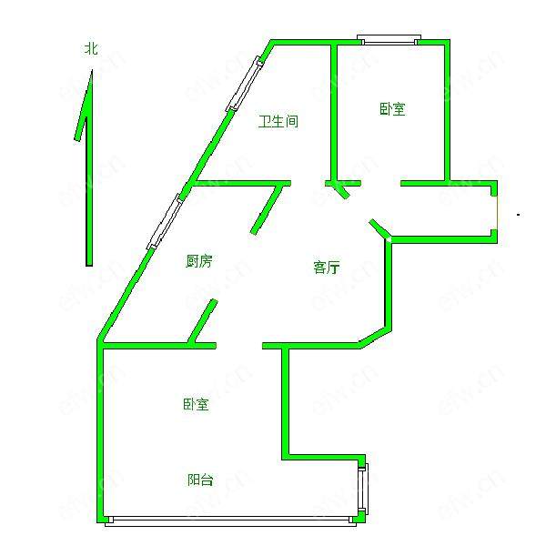 南洋花园（薛家弄） 2室1厅