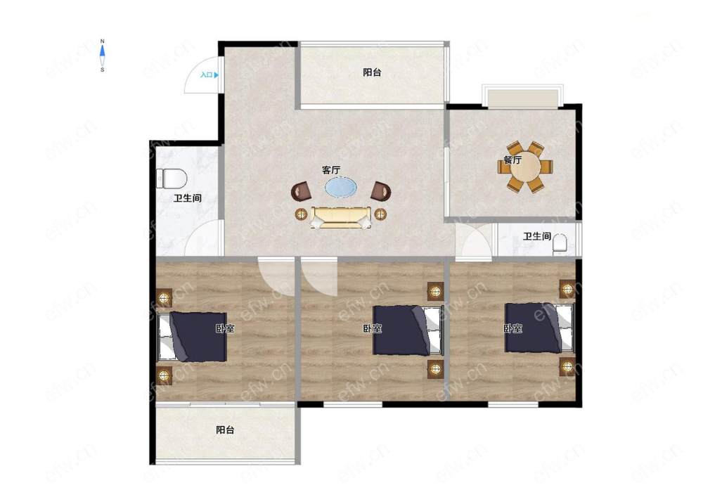 住友家园（住友苑） 3室2厅