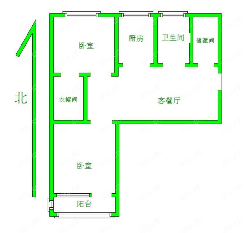 盛新里精装2室  随时看房 拎包入住