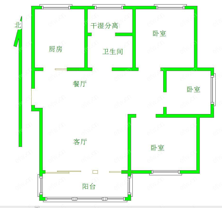 隆泉园 3室2厅！！！！！