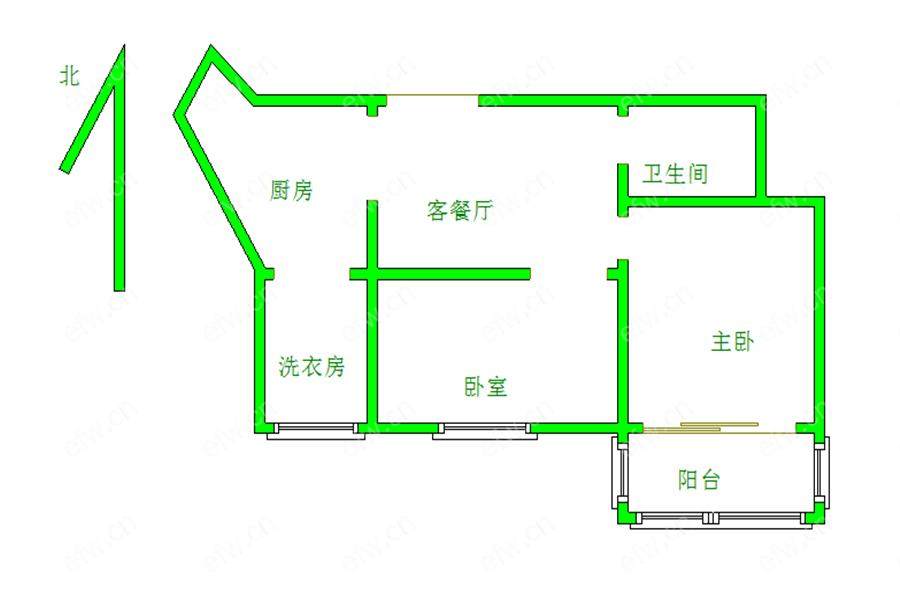 五星家园 2室1厅