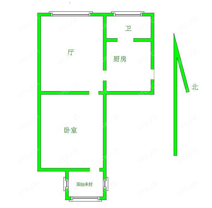 虹桥新村 1室1厅