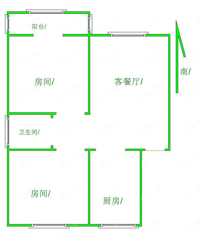 建设新村 2室1厅；；；；；；
