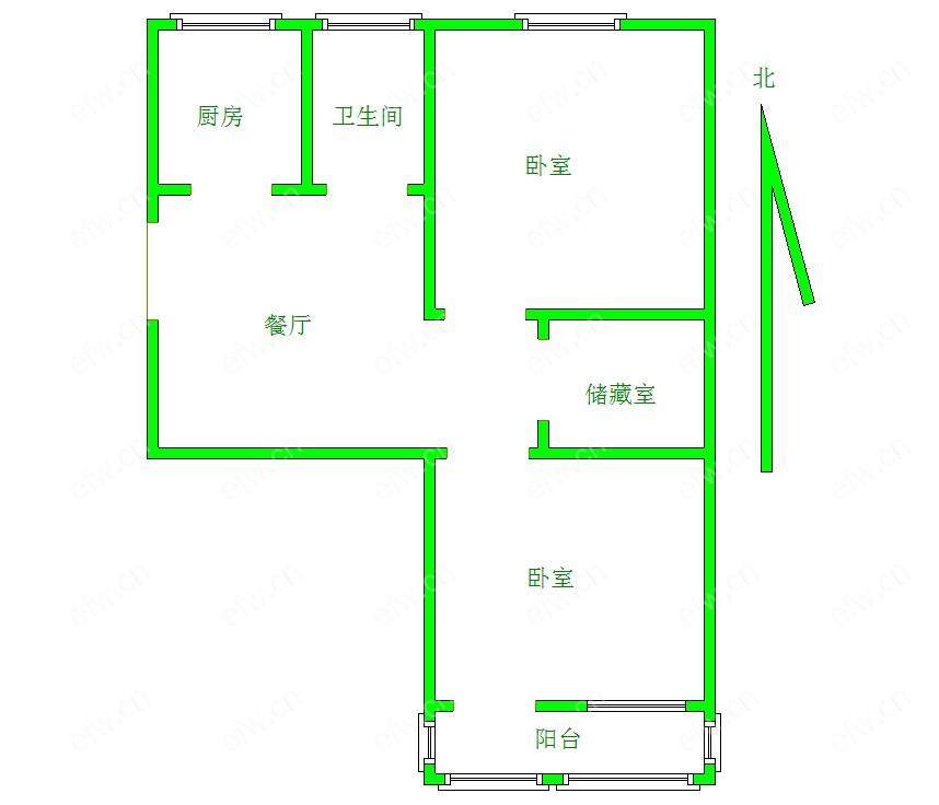 曹张新村 2室1厅房东着急卖1