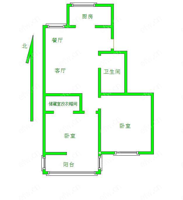 西园里 2室1厅