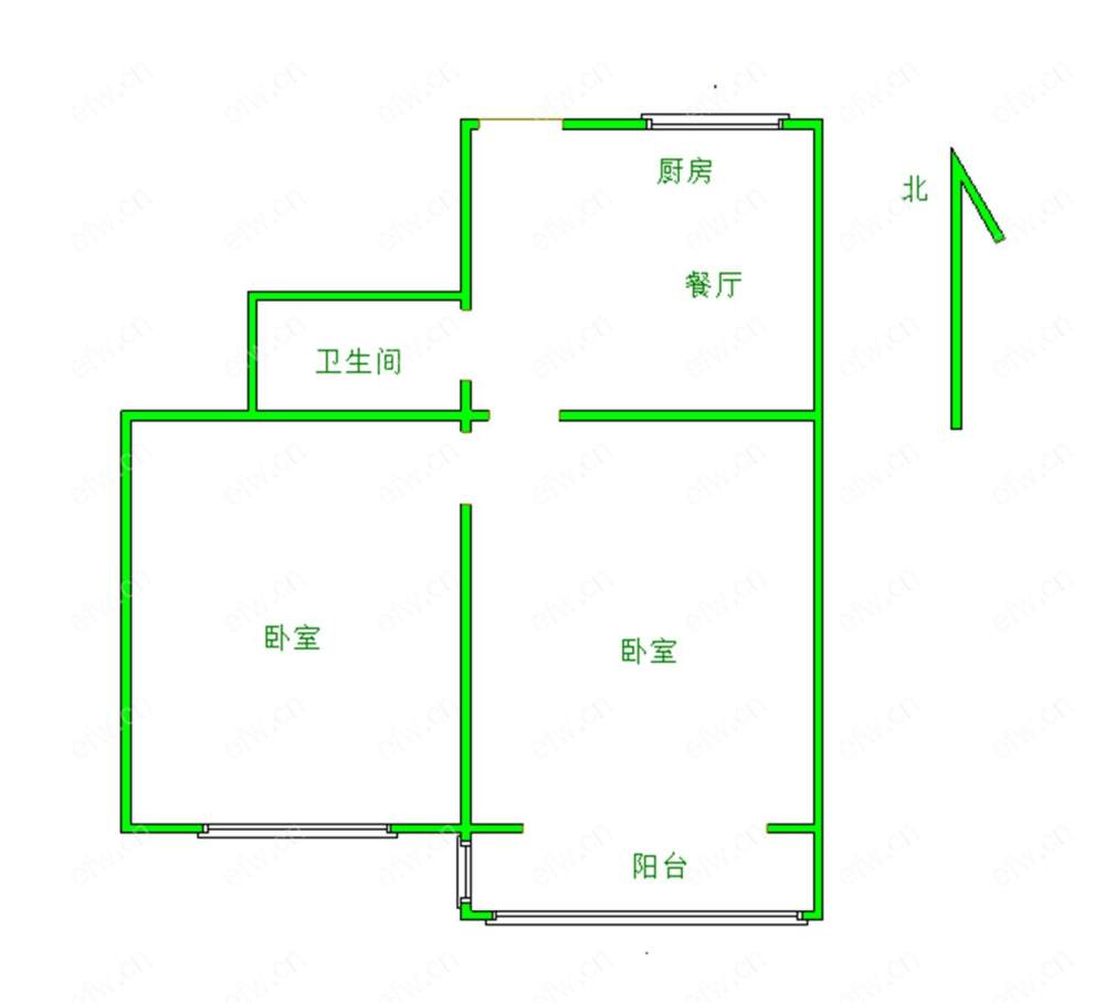 五里新村 2室1厅