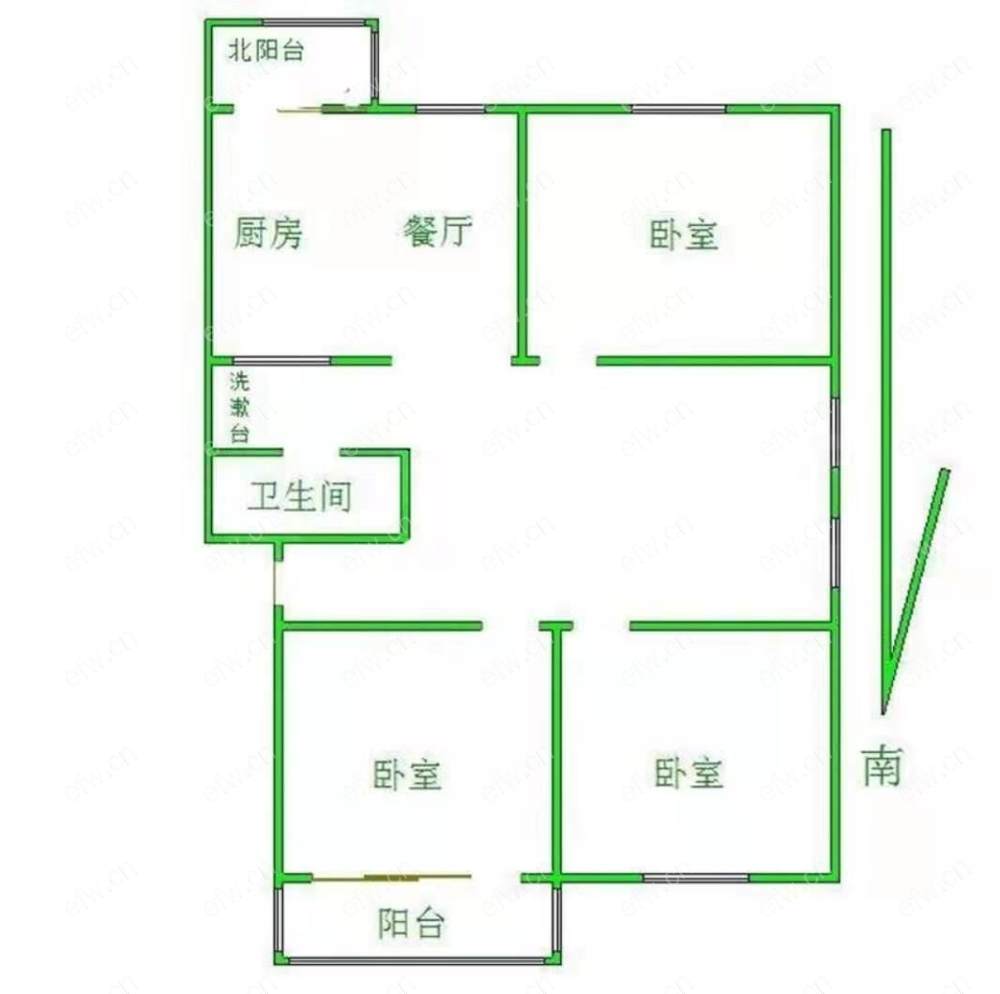 风光里小区(二期) 3室2厅