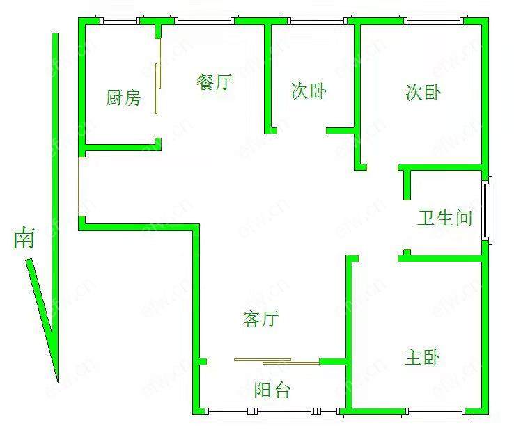 华府庄园十区 3室2厅