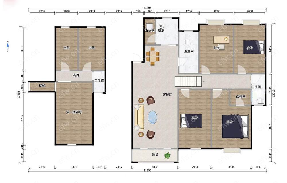 春江花园 4室2厅