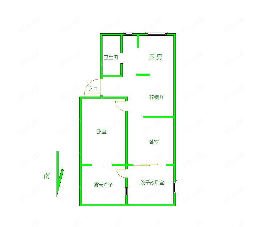 建设新村 2室1厅