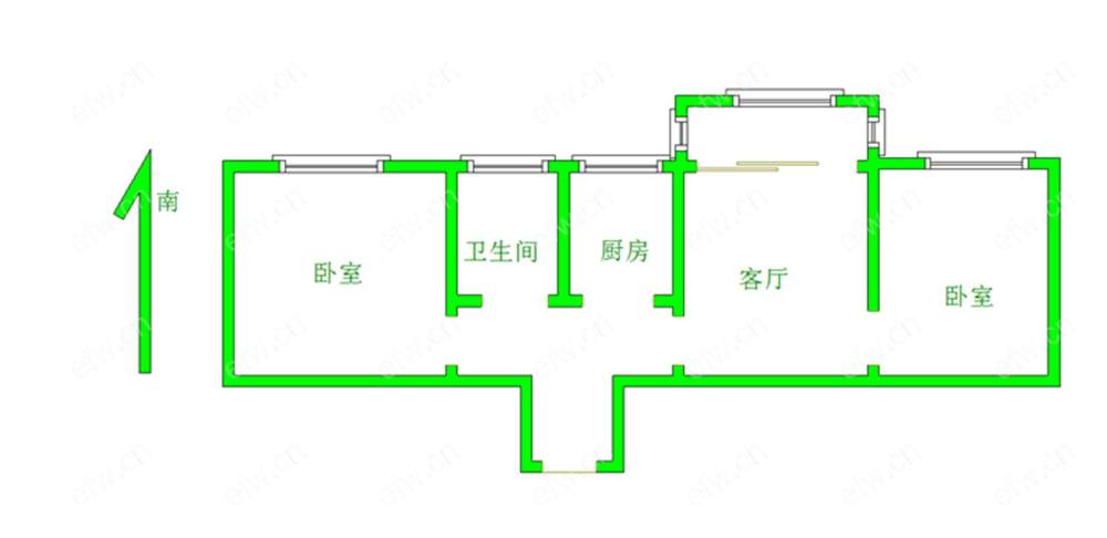 风光里小区(二期) 2室2厅