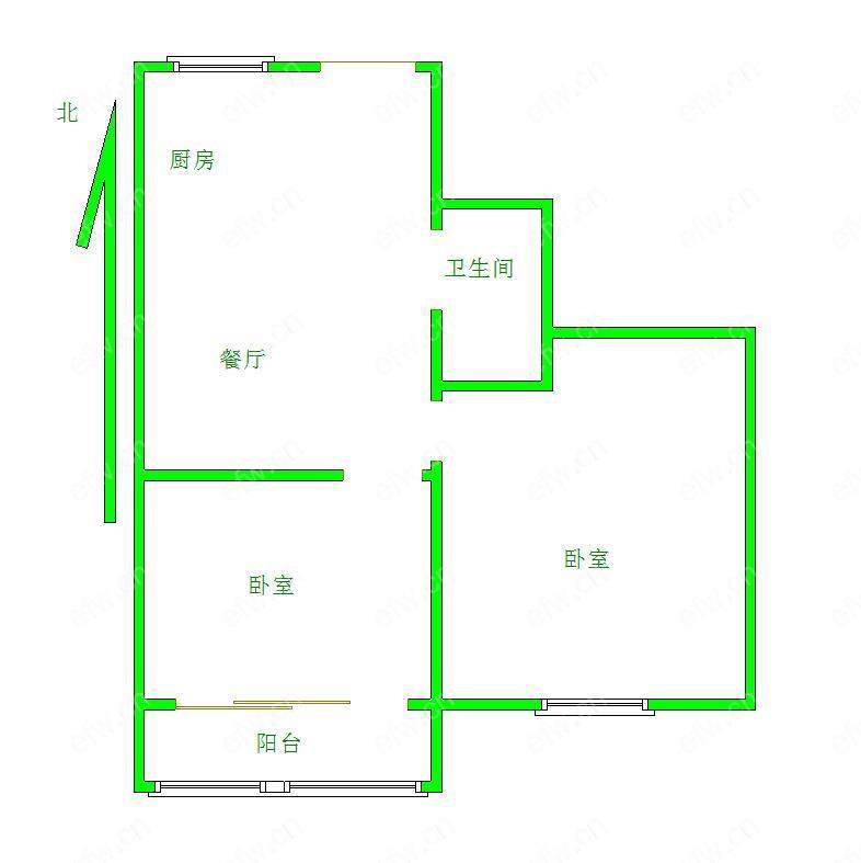 曹张新村 2室1厅