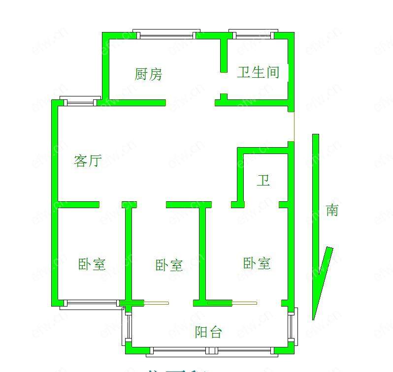 风光里(星海苑) 3室2厅