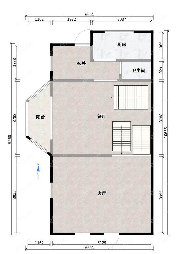 奥林匹克花园 4室3厅