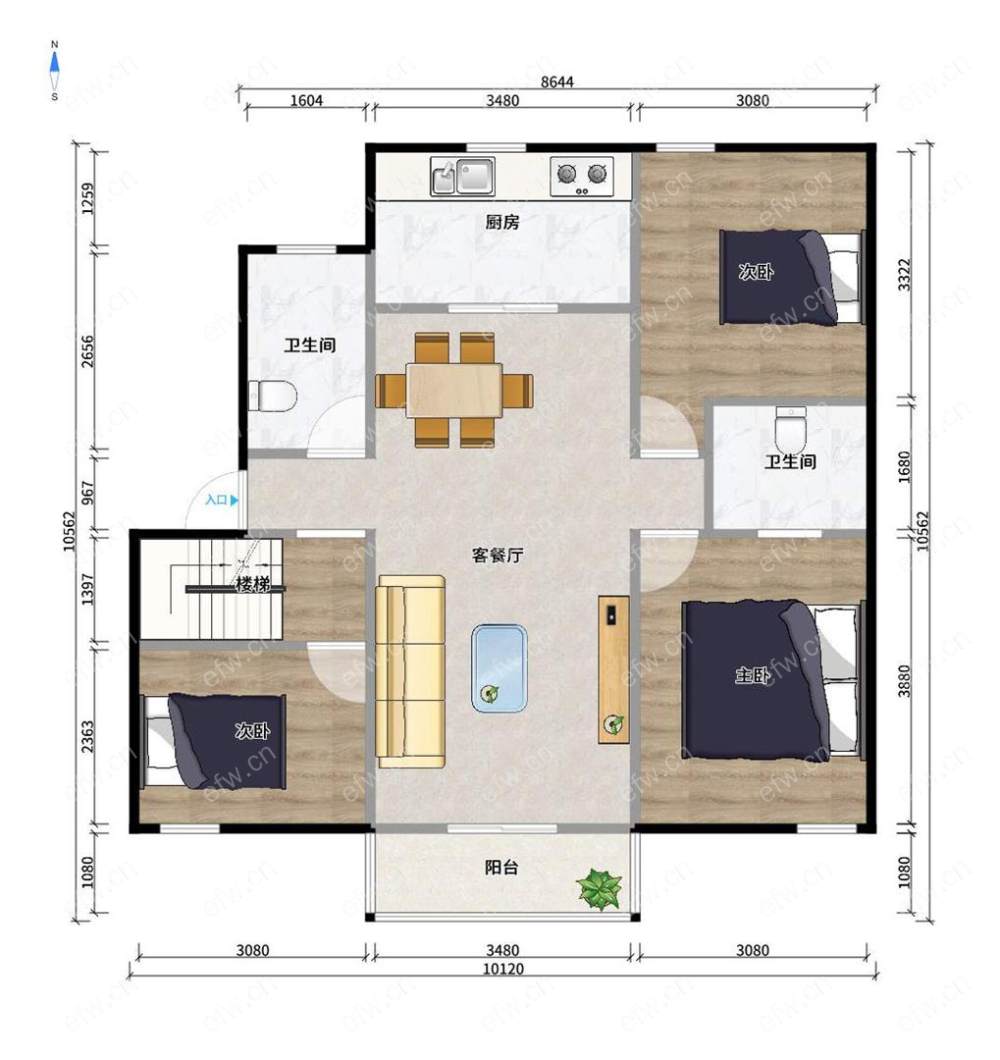 隆舜园 5室2厅