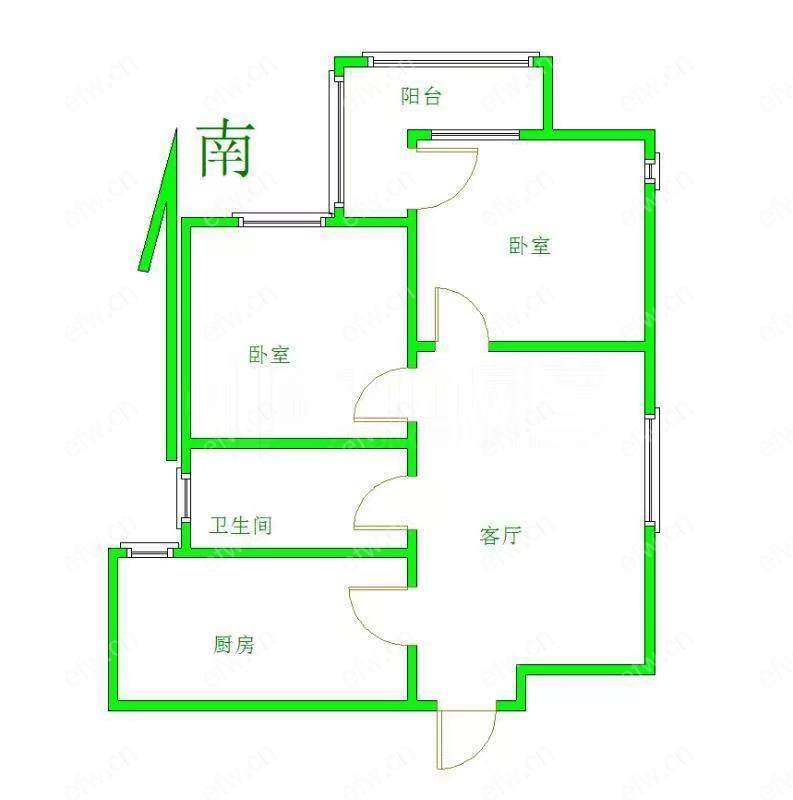 蠡湖家园B区(29-51号) 2室2厅