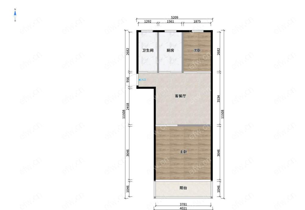 五河新村 1室1厅看房提前预约