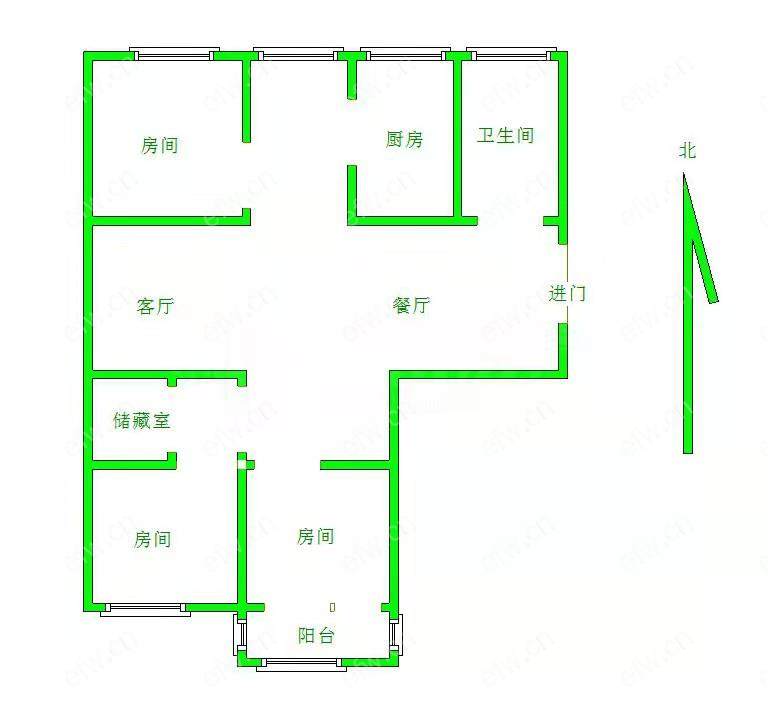 梨花家园 3室2厅