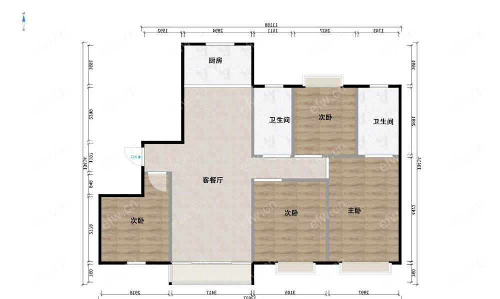 梧桐水岸 4室2厅