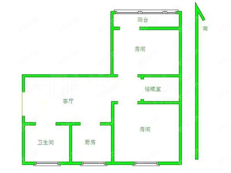 白水荡小区 2室1厅