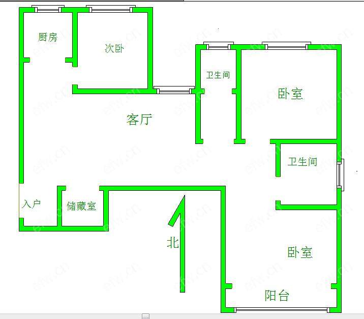 家乐苑(家乐府) 3室2厅