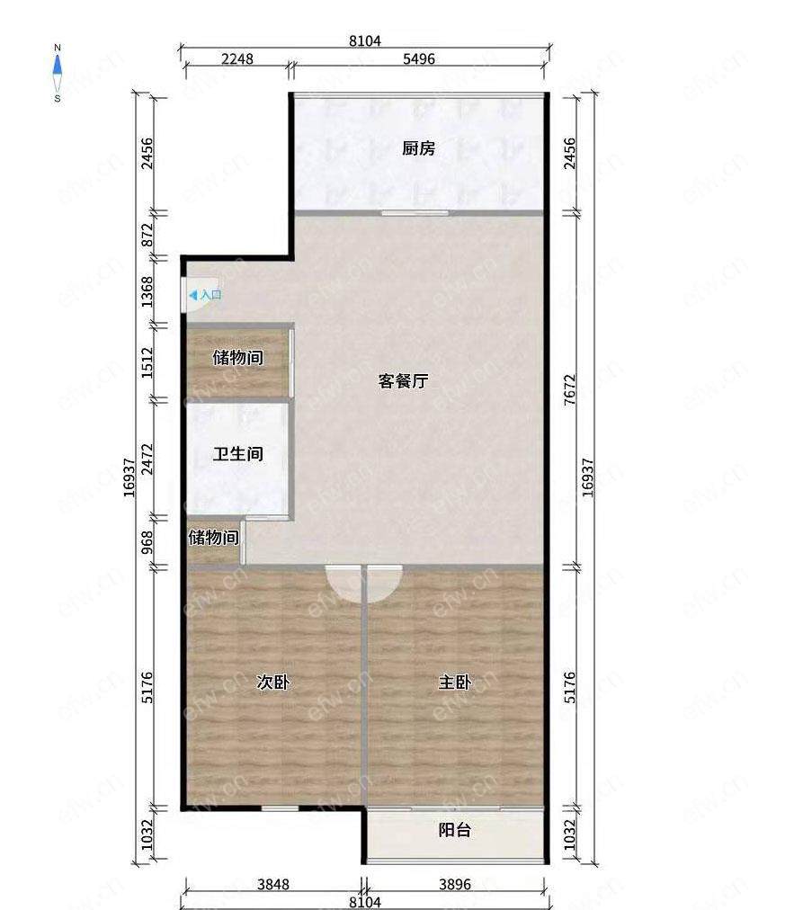 锡山新村 2室2厅