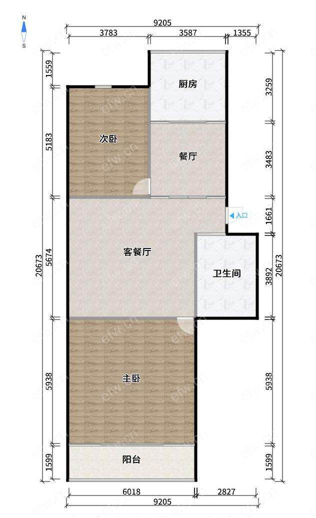 锡山新村 电梯2室2厅