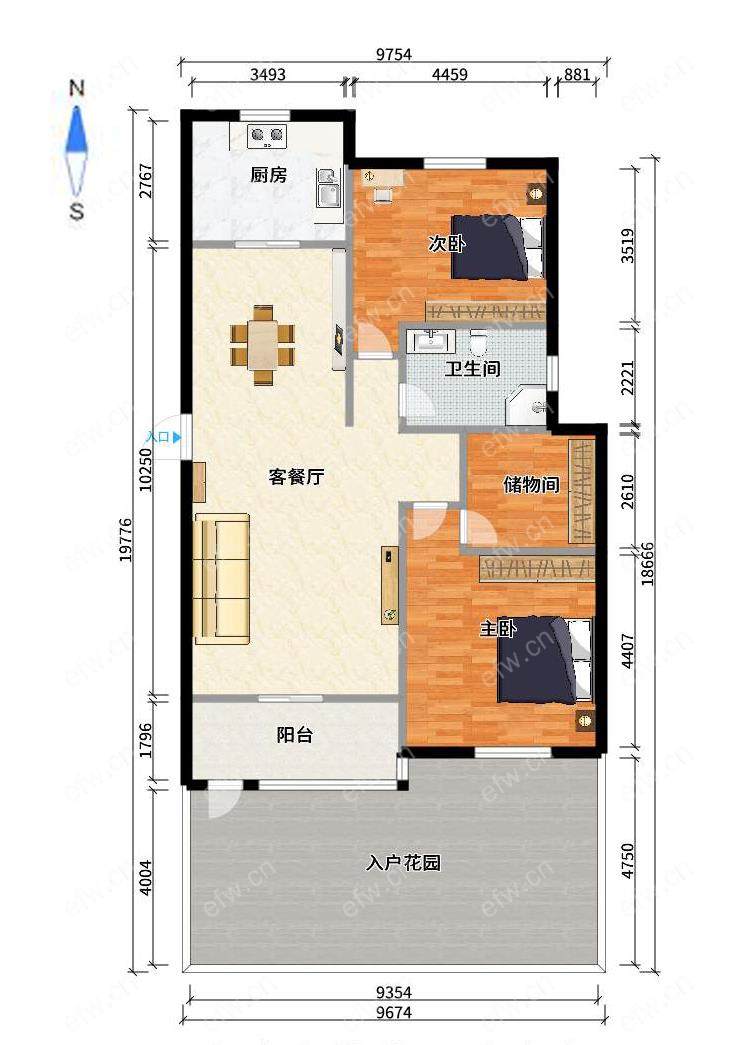 保利香槟际 2室2厅