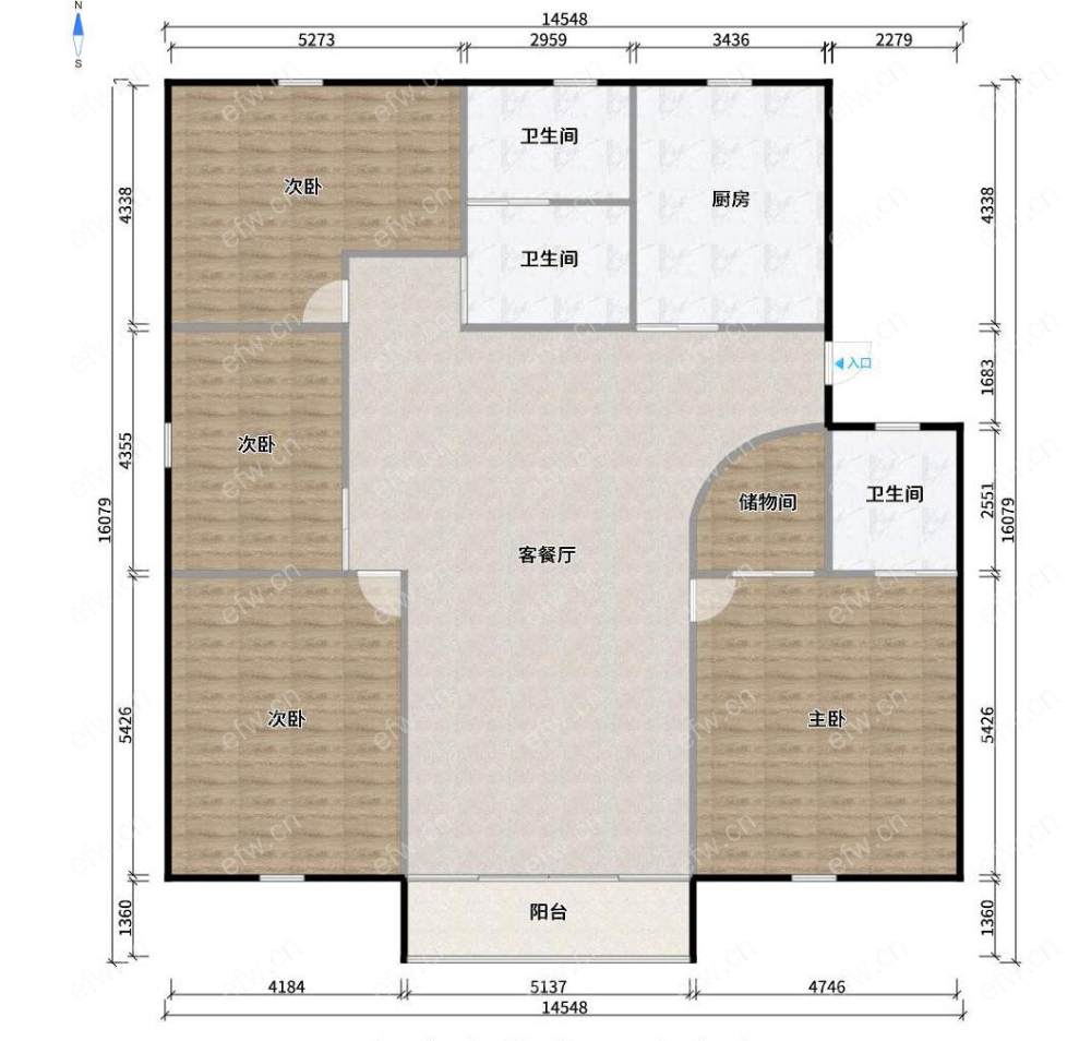 金宇苑（锡山新村） 3室2厅