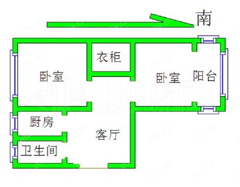 西园里   2室1厅