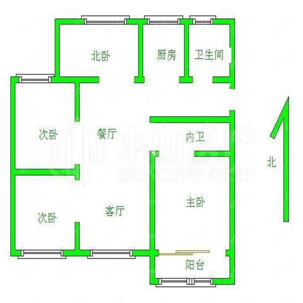 丰涵家园 4室2厅