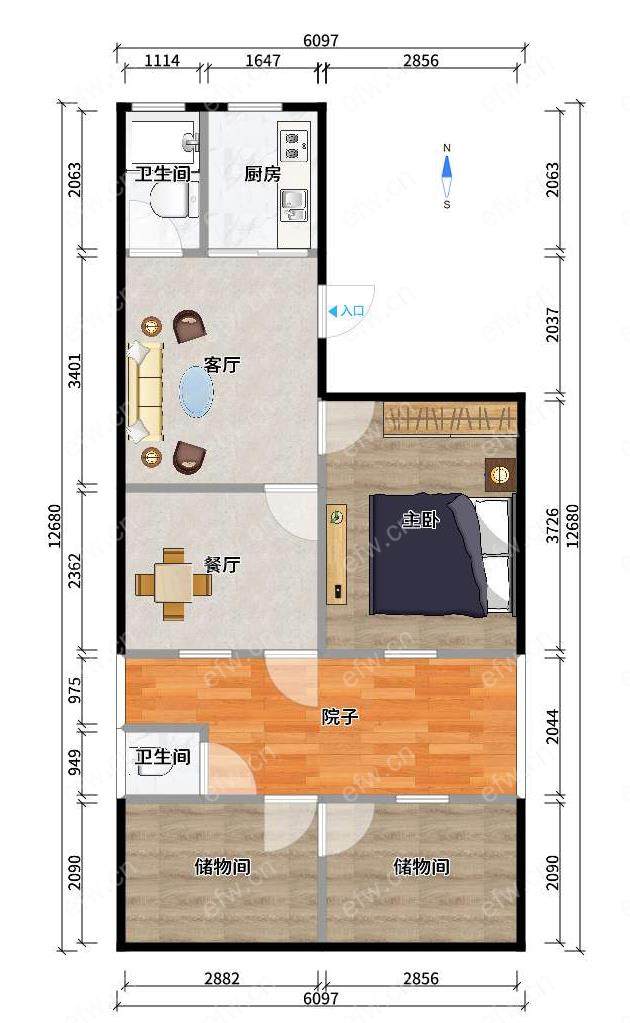 南苑新村（梁溪） 2室1厅