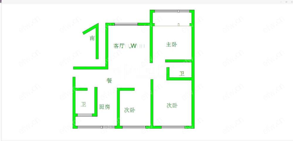 丽都香颂（友谊嘉园） 3室2厅