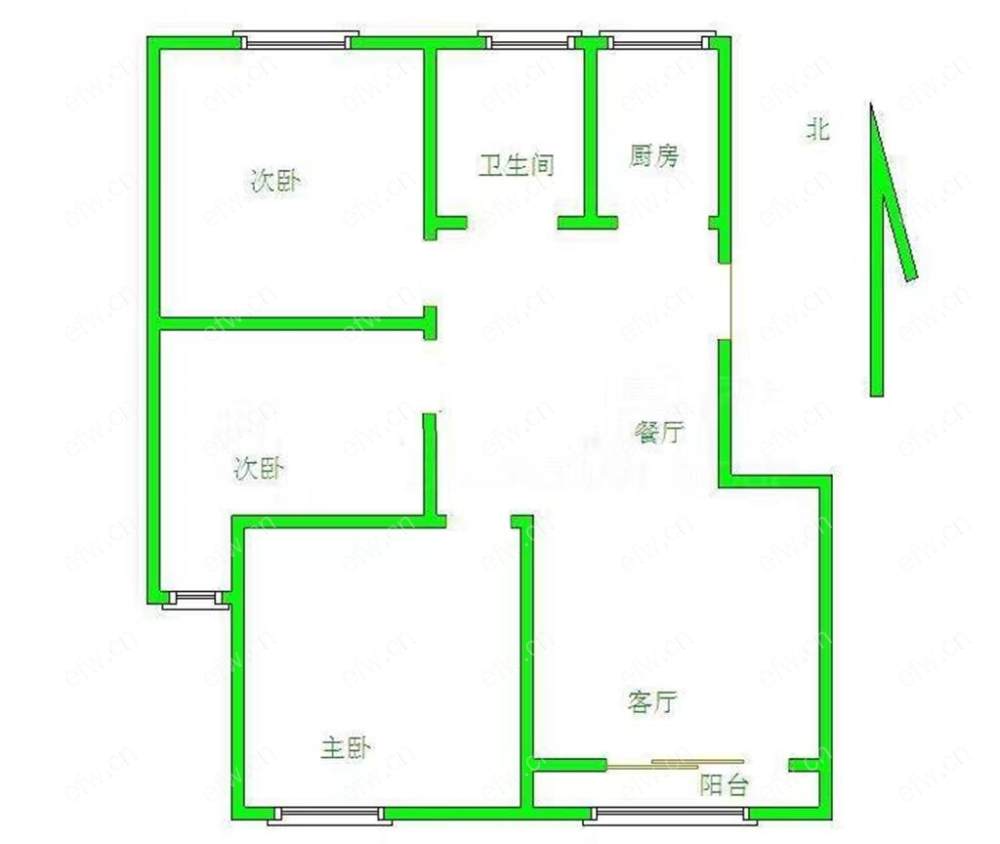 融创理想城市花园(亚美利加) 3室2厅