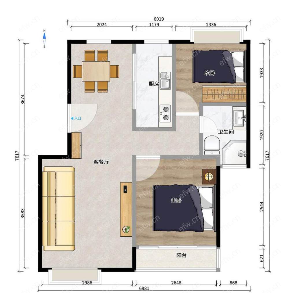 锡师附小 阳光城市花园B区  6楼洋房
