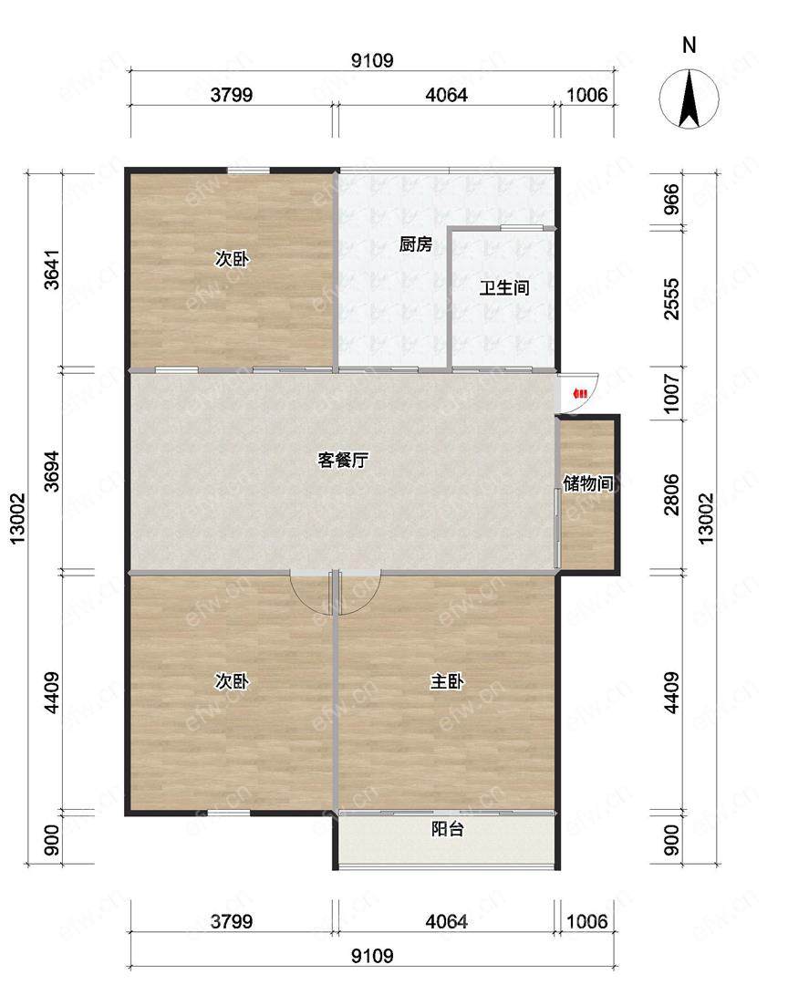 金宇苑（锡山新村） 3室2厅