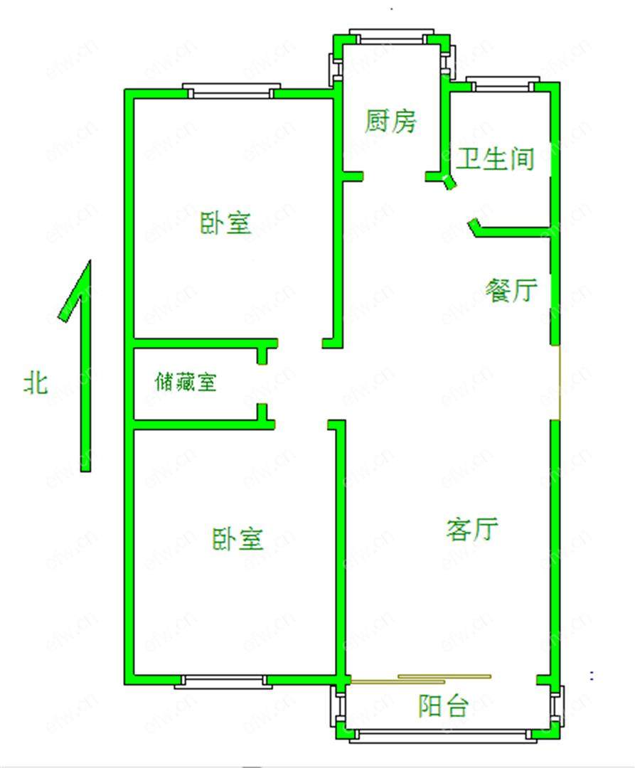 永丰路旁 新世纪花园自住装修2房