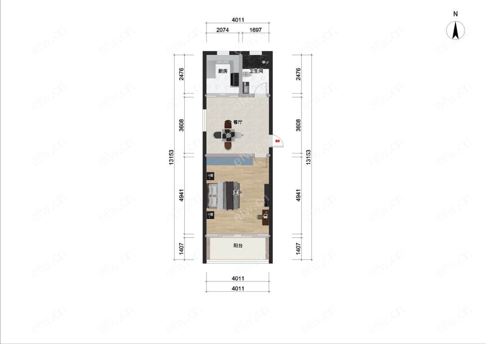 曹张新村 1室1厅 精装修 环境好 拎包入住