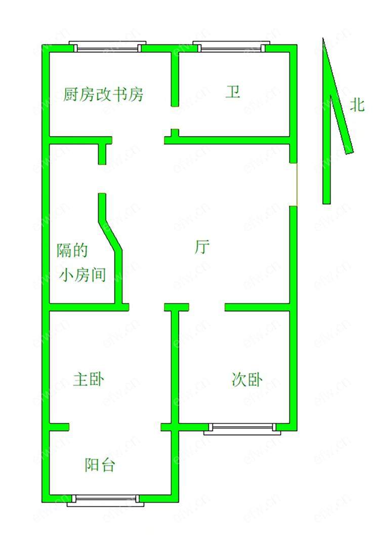 荷花里 2室1厅1卫