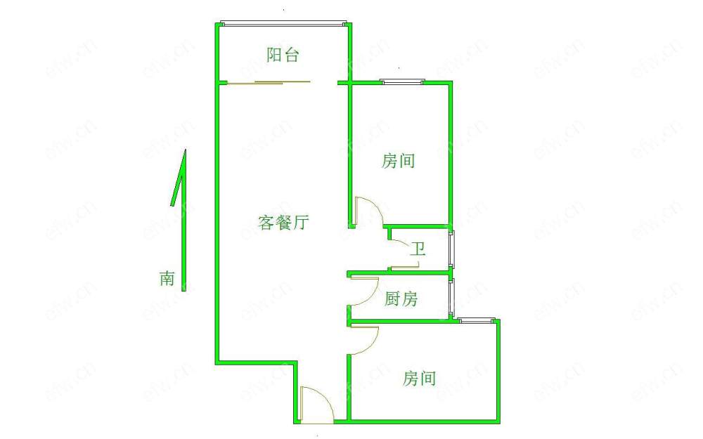 金太湖际城 2室2厅
