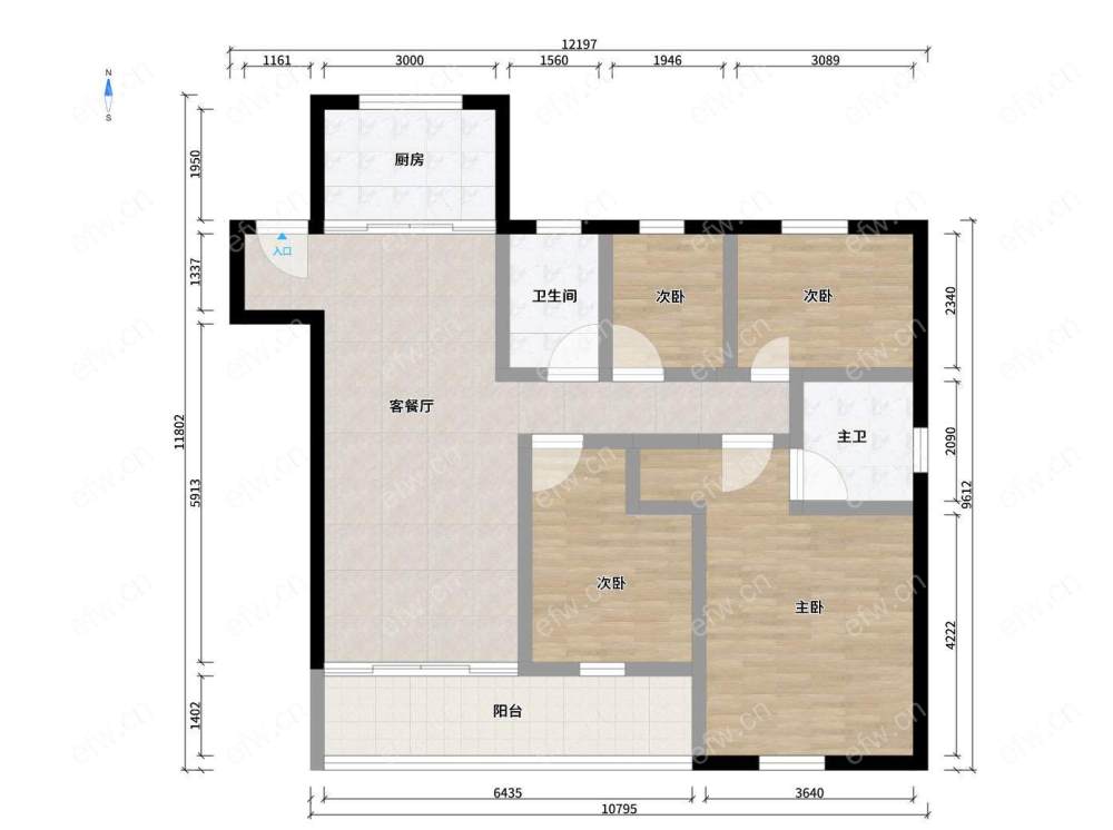 美的国宾府 4室2厅