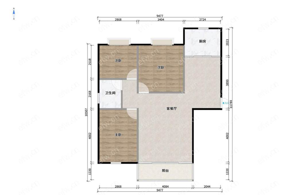 梧桐水岸精装3房 客厅带阳台！房东自住保养好房东急售置换